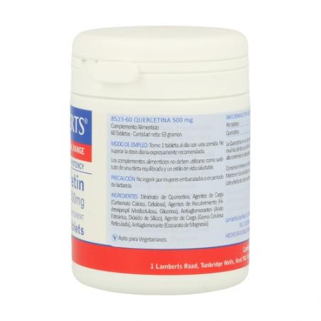 QUERCETINA 500 MG. LAMBERTS QUERCETINA 500 MG. LAMBERTS