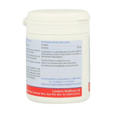 QUERCETINA 500 MG. LAMBERTS QUERCETINA 500 MG. LAMBERTS