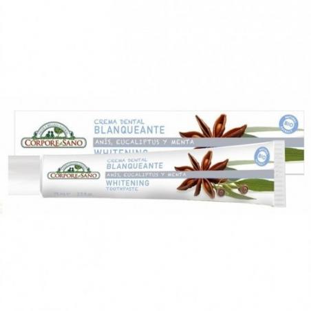 DENTIFRICO BLANQUEANTE 75ML. CORPORE SANO DENTIFRICO BLANQUEANTE 75ML. CORPORE SANO