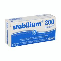 STABILIUM 30 PERLAS. ABAD