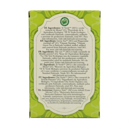 TÉ VERDE A LA MENTA ECO 20 FILTROS. ARTEMIS TÉ VERDE A LA MENTA ECO 20 FILTROS. ARTEMIS