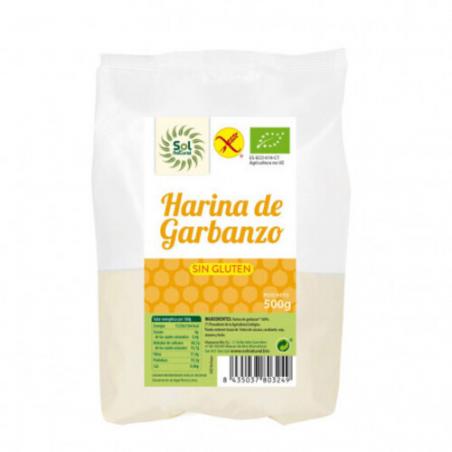HARINA DE GARBANZOS 500G. SOL NATURAL HARINA DE GARBANZOS 500G. SOL NATURAL