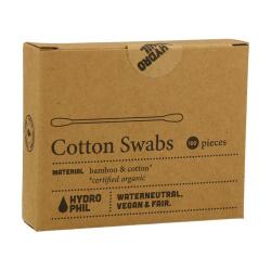 BASTONCILLOS DE OÍDO BAMBÚ Y ALGODÓN BIO 100 UNI.