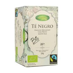 TÉ NEGRO BIO 20 FILTROS. ARTEMIS