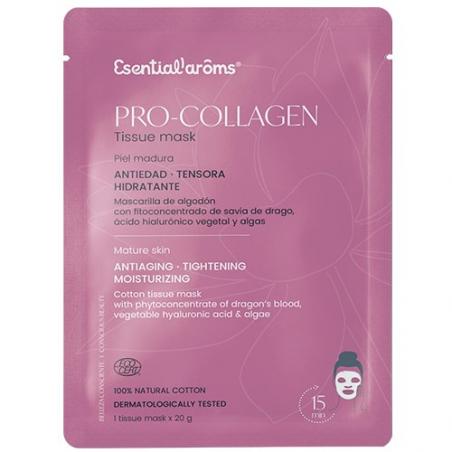 TISSUE MASK PRO-COLLAGEN. ESENTIAL AROMS TISSUE MASK PRO-COLLAGEN. ESENTIAL AROMS