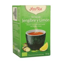 YOGI TEA TÉ VERDE JENGIBRE Y LIMON