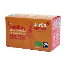 TE ROOIBOS NARANJA CANELA 20 FILTROS. ALTERNATIVA
