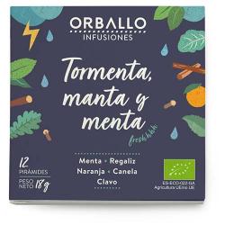 TORMENTA MANTA Y MENTA 15 PIRAMIDES. ORBALLO