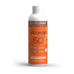 RECARGA SPRAY SOLAR NIÑOS SPF 50. 150 ML. ACORELLE