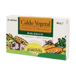 CALDO VEGETAL BIO 8 CUBITOS. GRANOVITA