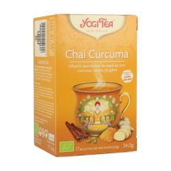 YOGI TEA CÚRCUMA CHAI 17 BOLSITAS