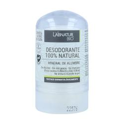 DESODORANTE MINERAL DE ALUMBRE 120G.  LABNATUR