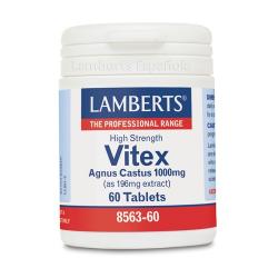 VITEX AGNUS CASTUS 1000MG (60 TABLETS) LAMBERTS