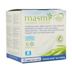 COMPRESAS ULTRA NOCHE 10 UDS. MASMI