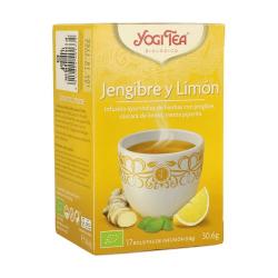 YOGI TEA JENGIBRE Y LIMÓN 17 BOLSITAS