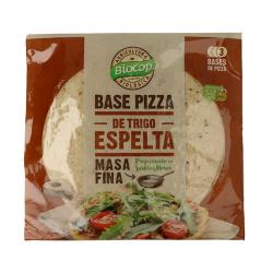 BASE DE PIZZA ESPELTA MASA FINA 300 GR. BIOCOP