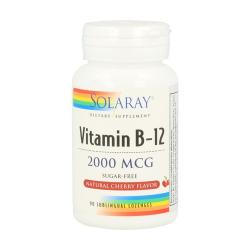 VITAMINA B-12 2000 MCG 90 COMP. SOLARAY