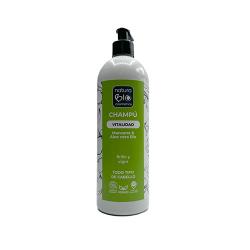 CHAMPU VITALIDAD ALOE & MANZANA. NATURABIO