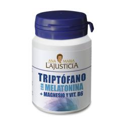 TRIPTOFANO+MELATONINA+MG+B6 60 COM. ANA Mª LA JUST