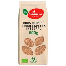 COUS COUS ESPELTA BIO 500GR. EL GRANERO