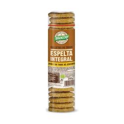 GALLETA ESPELTA INT. JENGIBRE LIMON 250 GR. BIOCOP