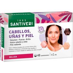 CABELLO, UÑAS Y PIEL COMPRIMIDOS. SANTIVERI