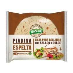 PIADINA ESPELTA  ECO 225 GR. BIOCOP
