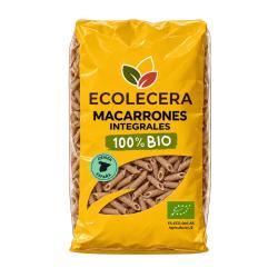 MACARRONES TRIGO INTEGRAL ECO 500 GR. ECOLECERA