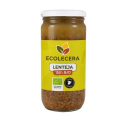 LENTEJA COCIDA PARDINA 450 GR ECOLECERA