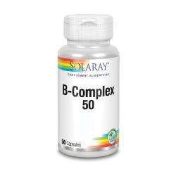 B COMPLEX 50MCG. 50CAP. SOLARAY